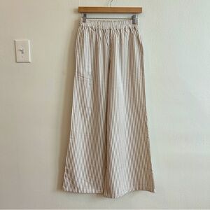 Sincerely Jules Striped Wide-Leg Pants